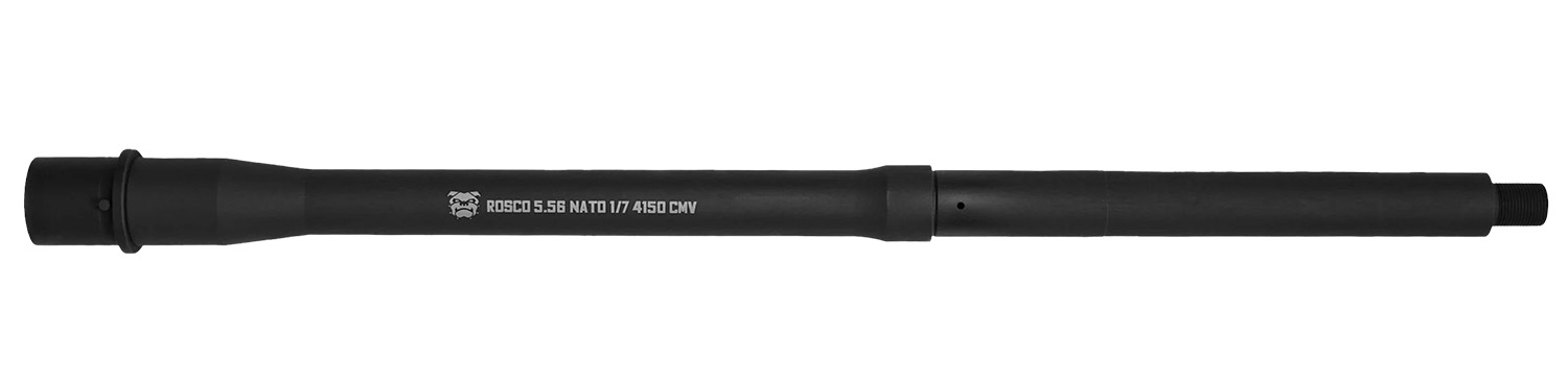 Rosco Manufacturing CL-16.25-556-7-M Stray Dog  5.56 NATO 16" Black Phosphate 4150 CMV Barrel