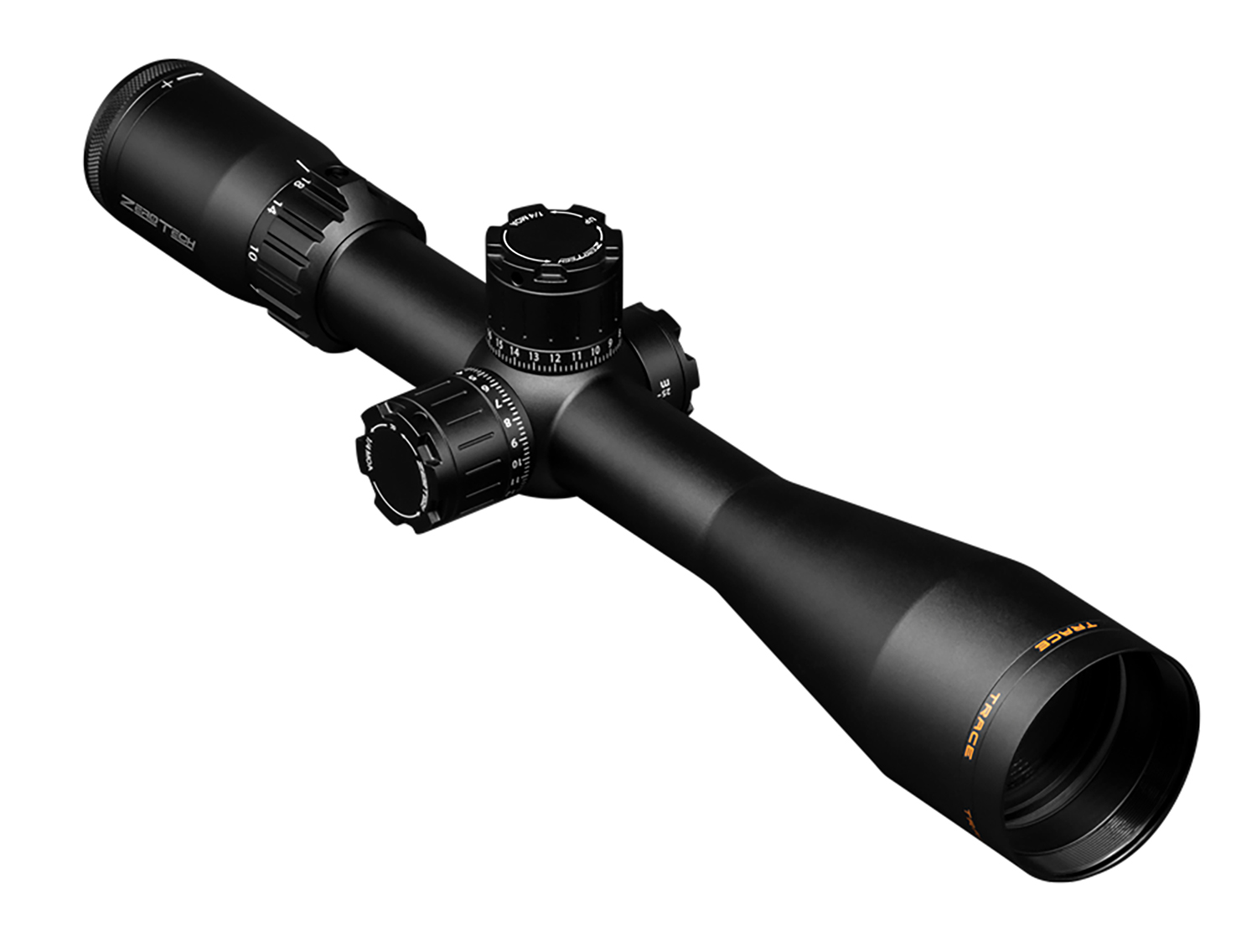 Zero Tech Optics TR4275R3  Trace Black 4.5-27x 50mm 30mm Tube R3 Reticle