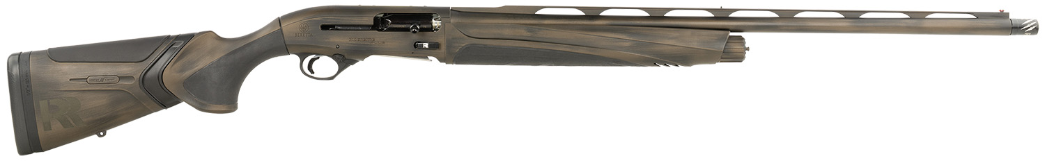 Rob Roberts Gun Works SS590RR Beretta A400 12 Gauge 3+1 28" Overall Hidden Lake Distressed Cerakote Vent Rib Barrel, Aluminum Receiver, Synthetic Stock, Right Hand