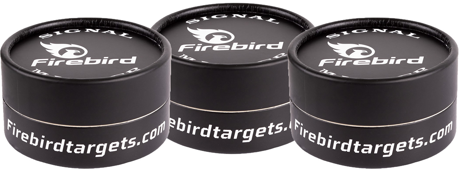Firebird USA GMPR Signal Marker  Moving Trajectory/Static Purple Universal Firearm 65mm 3 Pack