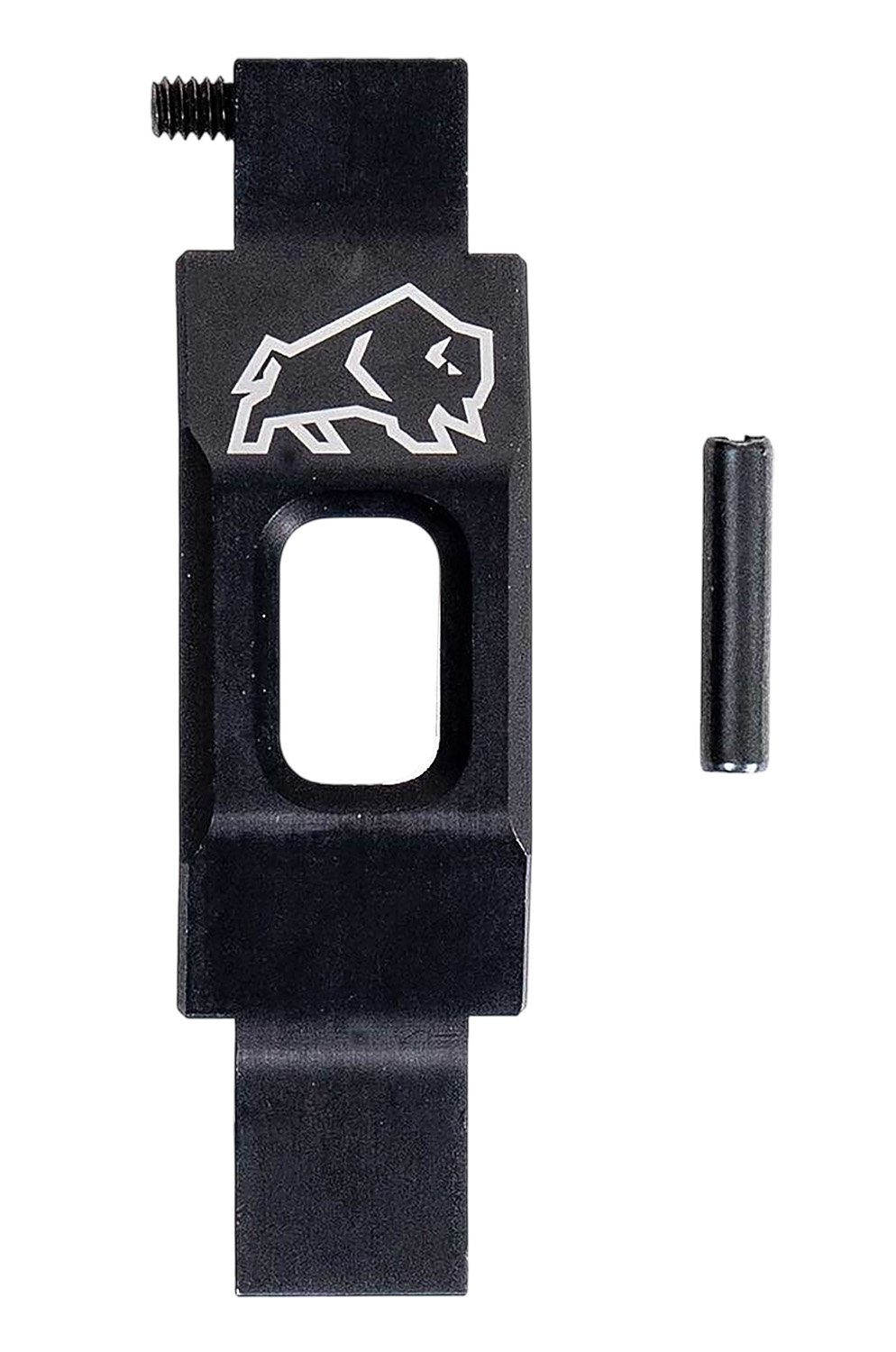 Tapco TAP22064  Trigger Guard Straight Black Aluminum For AR-15
