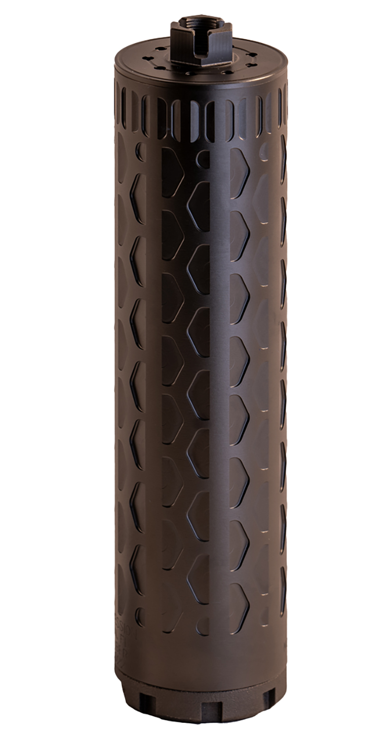 Boe Suppression BOE-TI-30-6 MOD1  30 Cal 1.75" Black Titanium 1.375"x24