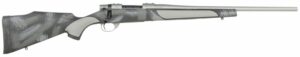 Weatherby VC38308NR2T Vanguard Shadow 308 Win 4+1 22" Carbon Gray Cerakote Threaded Barrel, Carbon Gray Cerakote Steel Drilled & Tapped Receiver, Black w/Gray & White Accents Monte Carlo Stock