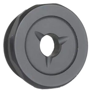 Jk Armament JK155LTEC45 LT Flash Reducer End Cap 45Cal Fits Aluminum Hard Anodized Black