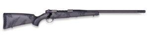 Weatherby MGT01N65RWR4B Mark V Backcountry Guide TI 6.5 WBY RPM 4+1 22" Graphite Black Cerakote Fluted Threaded Carbon Barrel, Titanium Drilled & Tapped Receiver, Exposed Carbon w/Carbide Black Accent