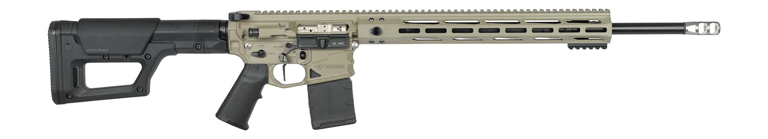 Nemo Arms BL-22ARC-20SS Battle-Light  22 ARC 10+1 20" Black Threaded Barrel, Nemo Sage Gray Aluminum Receiver w/Picatinny Rail, M-LOK Handguard, Magpul PRS Lite Black Polymer Stock, Black Magpul MIAD