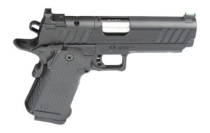 Ed Brown SPMETAL Fueled Prodigy  9mm Luger 20+1 4.25" Stainless Match Grade Bull Barrel, Black Gen4 Stainless Steel Optic Ready/Serrated Slide, Black Gen4 Steel Frame w/Beavertail, Anodized Aluminum G