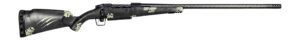 Fierce Firearms ROGSCX7PRC20BF Carbon Rogue XP 7mm PRC 3+1 20" Carbon Fiber Match Grade Threaded Barrel, Black Cerakote Steel Drilled & Tapped Receiver, BiPod Rail Forend, Forest Camo Fixed Carbon Fib