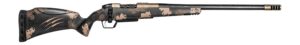 Fierce Firearms RIVSCX300PRC22BDS Carbon Rival XP 2.0 300 PRC 22" Smoked Bronze Cerakote Stainless Steel Spiral Fluted Barrel & Drilled & Tapped Receiver, Desert Shadow Camo Adj Comb Carbon Fiber Stoc