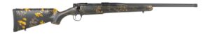 Christensen Arms 8010135800 Mesa FFT Buckmasters Full Size 270 Win 22" Black Cerakote Match Grade Threaded Barrel, Black Cerakote Stainless Steel Drilled & Tapped Receiver, Black w/Orange Sporter FFT