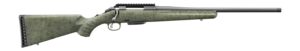 Glenfield 52008 Model A  Full Size 223 Rem 5+1 20" Matte Black Threaded Barrel, Matte Black Alloy Steel Receiver w/Picatinny Rail, Moss Green Splatter Fixed Synthetic Stock, Right Hand