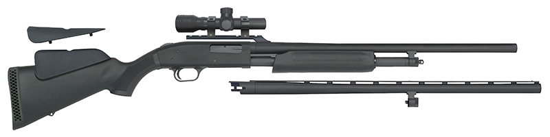 500 Combo Deer 20ga 26/24" Blk 5rd w/scope