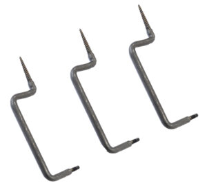 Stealth Cam STCTS3PK Tree Screw Mounts Compatible With 1/4"-20 thread adapter Black 3 Per Pkg