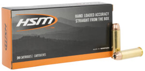HSM 500SW1N Classic  500 S&W Mag 350 gr Jacket Hollow Point 20 Per Box/ 25 Case