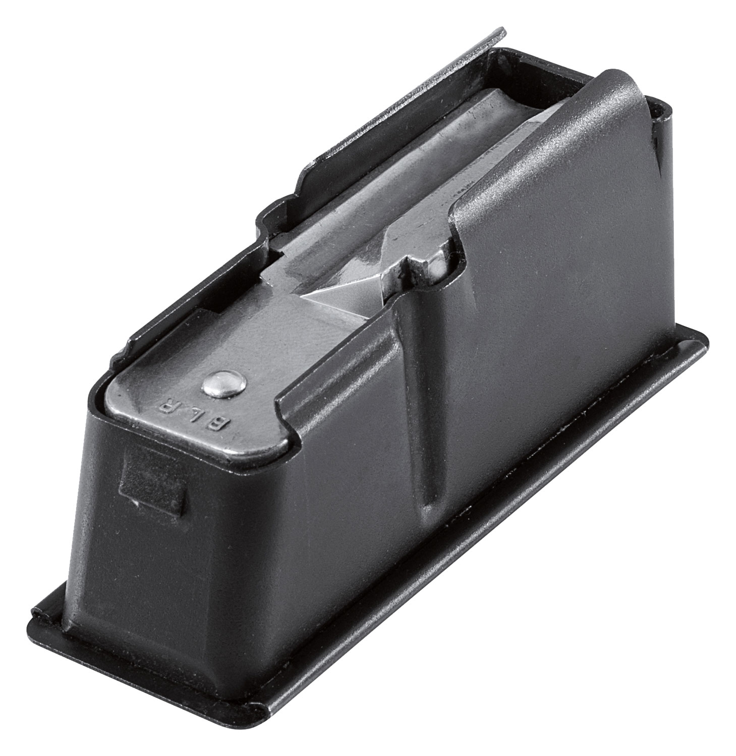 Browning 112026011 BLR 4rd Double Stack 243 Win Black Steel