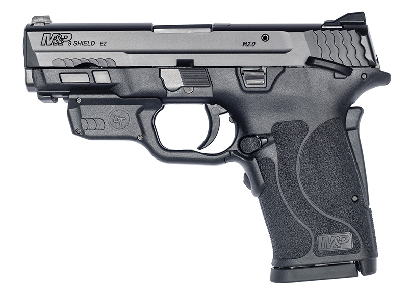 M&P Shield EZ 9mm 3.675" TS CT Lsr 8rd