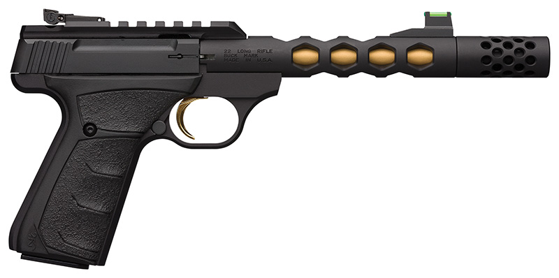 BM PLS Vis Blk/Gld22 5.9" Blk,UFX SR 10R