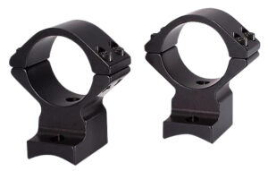 Talley 74X725 Scope Mount/Ring Combo  Extended Black Anodized 30mm Tube Savage Round Receiver with AccuTrigger (110 Series/A17/A22) Medium Rings