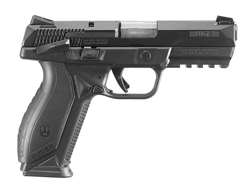 American Man/Safe 9mm 4.2" Blk-SS 10rd