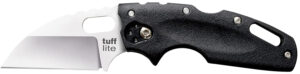 Cold Steel 20LT Tuff Lite  2.50" Folding Plain Sheepsfoot Japanese AUS-8A SS Blade/Black Griv-Ex Handle
