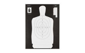 ACTION TGT B34 BLK/WHT SILHO 100PK