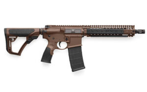 DD M4 CARB MK18 SBR 556 10.3" BRN