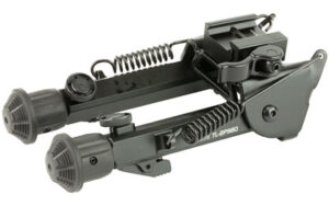 UTG SPR DTY BIPOD W/QD LVR MNT 6"-8"