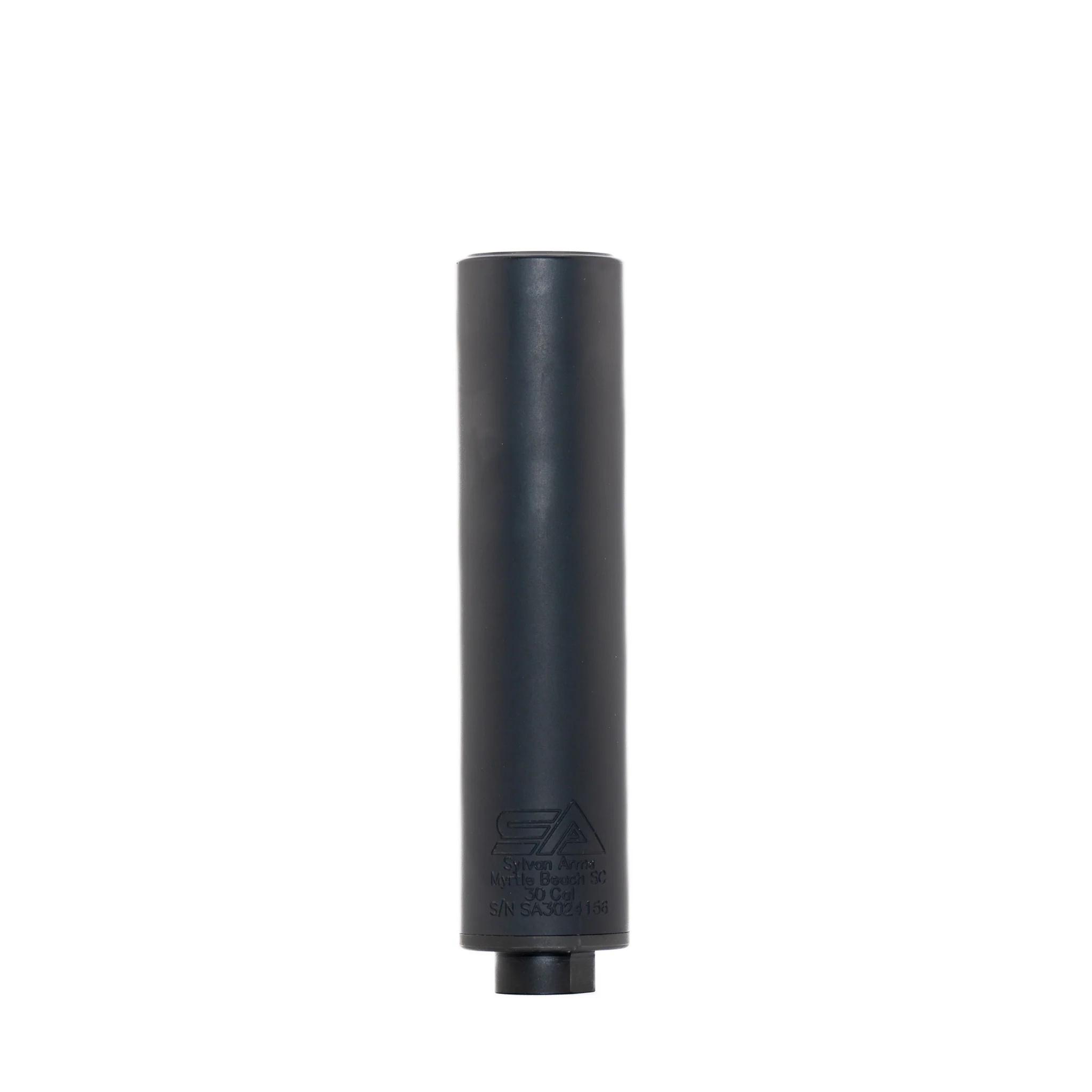 Sylvan Short K Titanium Direct Thread Suppressor - .30 Cal 5/8 x 24 Thread Pitch Black