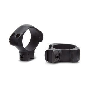 Konus 2-Piece Steel Riflescope Rings for Airguns & .22 Rails 1" Medium Black