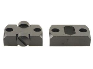 Weaver 2-Piece Grand Slam Steel Dovetail Scope Base - CVA Round Receiver Black