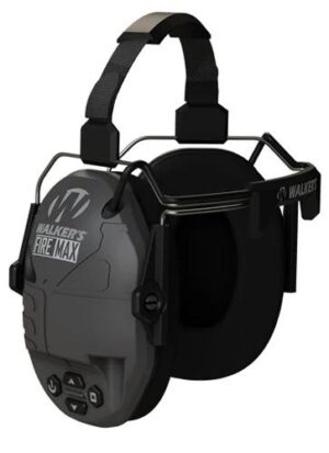 Walker's FireMax Muff Behind the Neck - Black 20-23 NRR