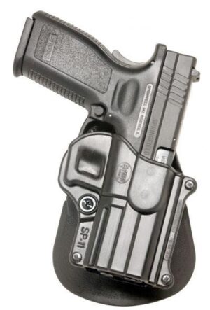 Fobus Standard Paddle Holster for Springfield XD Black Left Hand
