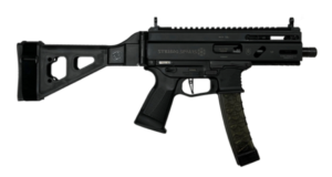 GRAND POWER STRIBOG SP9A3S 9MM SUB BLK PSTL W/SBT BRC 5" THRD BRL 3-30RD