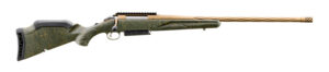 RUGER AMERICAN G2 PRED RFL 300WM 22" T.B. SPIRAL BBL, GRN SPLTR,BRNT BRNZ 3RD