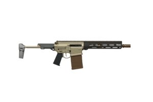 Q BOOMBOX 8.6 BLACKOUT PISTOL 12" BBL, BRACE, GRAY ACCENTS 20RD MAG