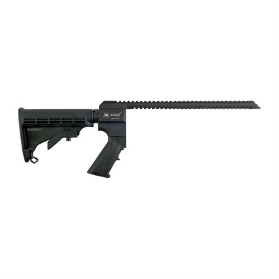 KAOS STOCK SYSTEM FOR 12'' HAVOC 37MM FLARE LAUNCHER BLACK