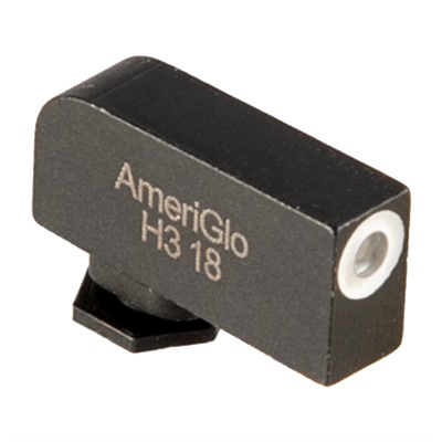 0.240''X0.125'' GREEN W/WHITE OUTLINE SIGHT FOR GLOCK~