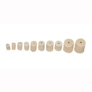 243 CALIBER/6MM FELT CLEANING PELLETS 100CT