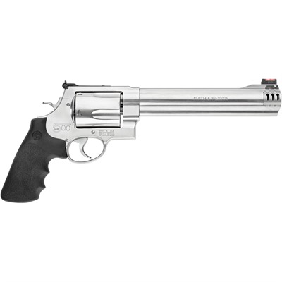 MODEL S&W500 X-FRAME 500 S&W MAG 8.38â COMP BBL 5RD SS/BLK