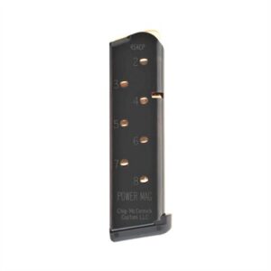 POWER MAGAZINE, 8-ROUND, BLACK