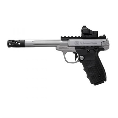 PC SW22 VICTORY TARGET 22LR 6â SS BBL (2)10RD MAGS W/RED DOT