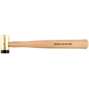 DELRIN TIPPED BRASS HAMMER 8OZ