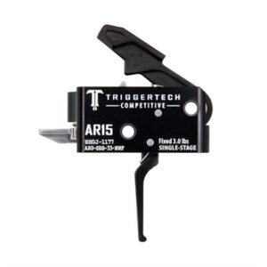 AR15 SINGLE-STAGE COMPETITIVE FLAT TRIGGER PVD BLACK