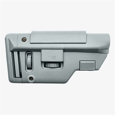 AR-15 PRECISION STOCK COLLAPSIBLE GRAY- LONG