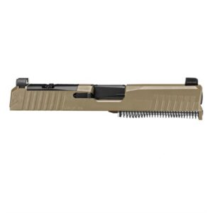 DUSK G19 GEN3 9MM LUGER RMR CUT COMPLETE SLIDE FDE