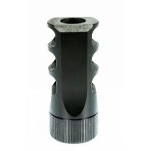 MUZZLOK 7.62X39MM 3-PORT MUZZLE BRAKE 5/8''-24 THREADS BLK