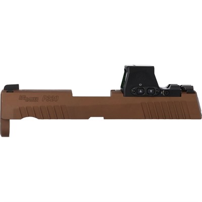 SLIDE ASSEMBLY P320X 3.6'' 9MM LUGER W/ROMEO-X SIGHT COYOTE