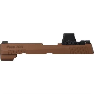 SLIDE ASSEMBLY P320X 4.7'' 9MM LUGER W/ROMEO-X SIGHT COYOTE