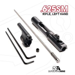AR-15 ADJ PISTON SYSTEM W/SOLID .625'' GAS BLOCK RIFLE LH