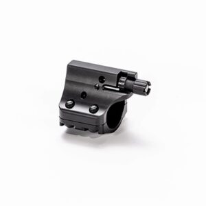 D2 SERIES ULTRA LOW PROFILE .750 ADJ GAS BLOCK WITH DETENT